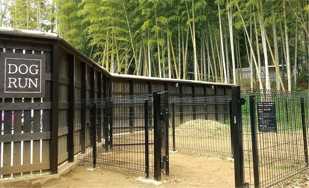 DOG RUN＆イートインテラス